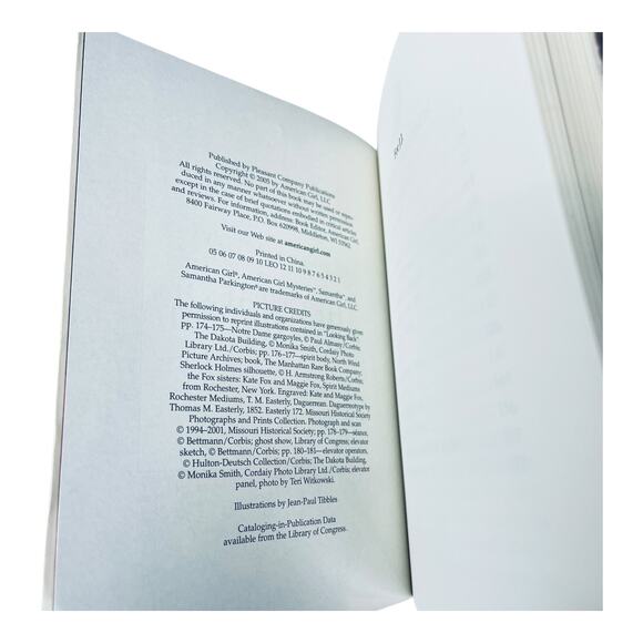 American Girl A Samantha Mystery BOOK The Curse of Ravenscourt 2005 Paperback - Picture 3 of 5